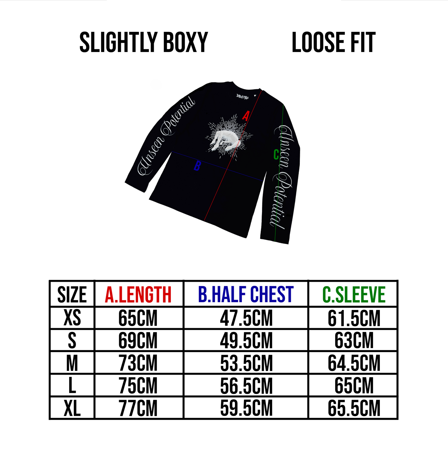 UNSEEN POTENTIAL LONGSLEEVE