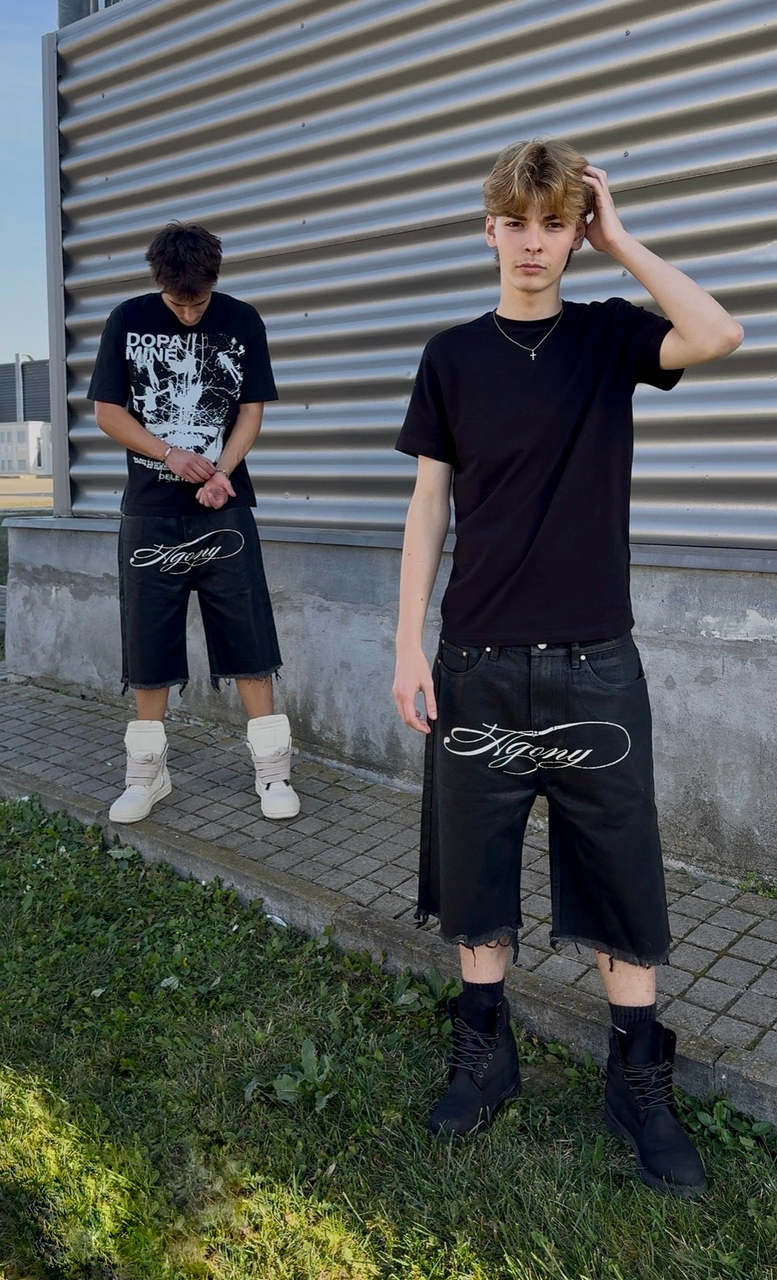 AGONY WAXED JORTS