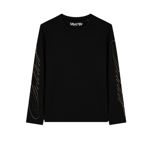 LEOPARD LONGSLEEVE BLACK