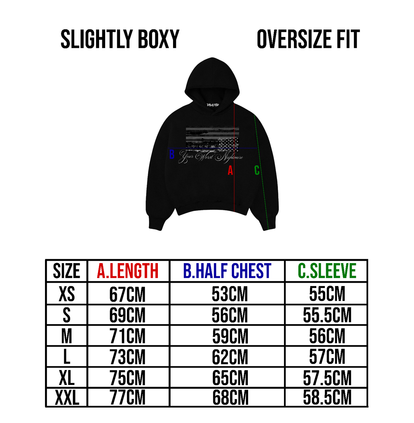 YOUR WORST NIGHTMARE HOODIE